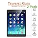 MouKou iPad mini 1 2 3 Screen Protector 2 Pack Tempered Glass Screen Protectors for iPad mini 1 2 3