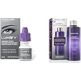 LUMIFY Redness Reliever Eye Drops 0.17 Fl Oz (5 mL) with Eye Illuminations Cleansing Water & Makeup Remover
