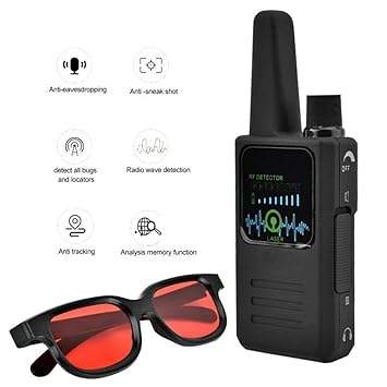 TANCEQI Detector Señal RF Inalámbrico De Frecuencia ...