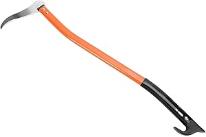 Asixxsix Logging Tool, Lightweight Forestry Pick Tool with Ergonomic Anti Slip Handle, Log Roller for Dragging and Stacking F