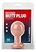 Doc Johnson Round Butt Plug, Medium Flesh