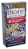 Biore Deep Cleansing Pore Strips, 8 Nose Strips