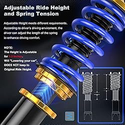 MOSTPLUS Coilover Compatible with Mazda 3 BK