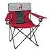 Logo Brands NCAA Alabama Crimson Tide Elite Chair, Unisex Adult Chair with Two Cup Holder, One Size, Team Color