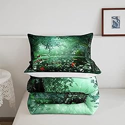 Erosebridal Magic Comforter Set Twin Size, Mushroom