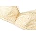 WingsLove Women's Full Coverage Non Padded Comfort Strap Minimizer Wire-Free Bra(Nude,46C)