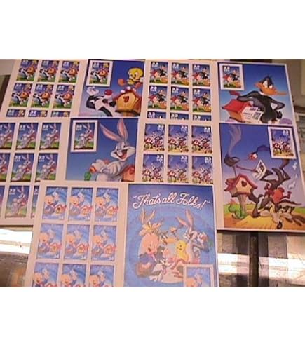 Amazon.com: WARNER BROS Looney Tunes Stamp Collection Album : Toys