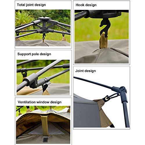 CNMJI Portable Privacy Shelter Außenduschzelt Toilettenzelt Umkleidezelt Angelzelt Mit Aufbewahrungstasche… – Bild 5