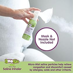 Boogie Micro-Mist Saline Inhaler Refill, Baby Nose