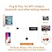 Lightning to HDMI Cable Adapter, Cozysmart Lightning Digital AV Adapter to 1080P HDTV for iPhone 8/8 Plus,iPhone X,iPhone 7/7Plus,iPad Air/Mini/Pro,iPod,Plug and Play