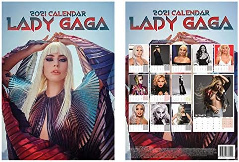 Amazon Com Lady Gaga A3 Calendar 2021 Lady Gaga Fridge Magnet Office Products lady kalender 2021