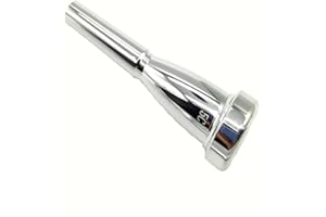 WINGPOWER Trumpet Mouthpieces for Bach Conn King Trumpet (5C, Silver)