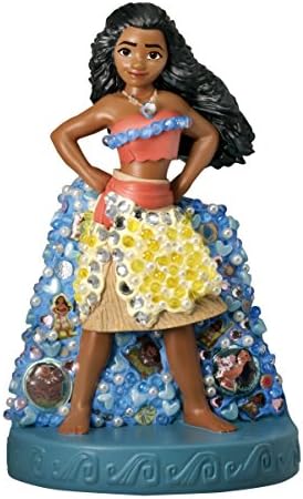 Peachtree Playthings Disney Moana DIY Deco Figural Coin Bank, Unpainted