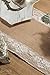 Ling's moment Natural Hessian Burlap Table Runner 108 Inch White Lace Trim for Thanksgiving Christmas Country Rustic Wedding Decorations Farmhouse Kitchen Decor