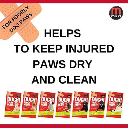Mikki Dog, Puppy Hygiene Protective Dog Boot Helps Keep Injured Paws