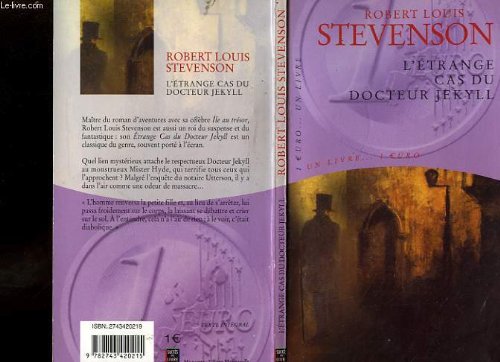 L' étrange cas du docteur Jekyll