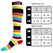 Compression Socks (1 pair) for Women & Men - Easywear Series - Best Graduated Athletic Fit for Running, Nurses, Flight Travel, & Maternity Pregnancy - Boost Stamina & Recovery (Savvy Stripes, S/M)