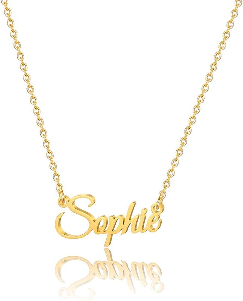 girls personalized necklace