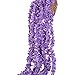 Crt Gucy 2 Pack 13 FT Artificial Hydrangea Flower Vine Wisteria Vines Cattleya Flowers Plants for Home Hotel Office Wedding Party Garden Craft Art Décor, Dark Purple