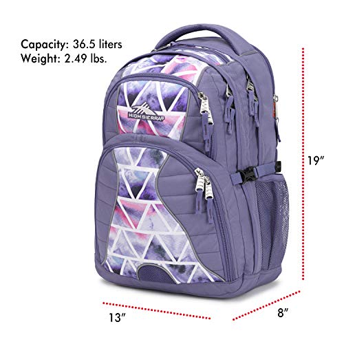 image for High Sierra Swerve Laptop Backpack, 17-inch Laptop Backpack for High S