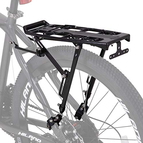 Hiland Bike Rear Cargo Rack Aluminum Luggage Pannier Carrier Adjustable