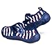 Aquakiks Kids Water Aqua Shoes – Waterproof Sandals for Boys, Anchor & Stripes