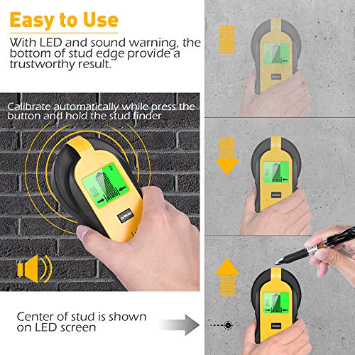 Stud Finder 4 in 1 Electronic Wooden Metal Stud Sensor Locator Wall