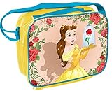UPD 16620 Beauty & The Beast Disney Princess Belle Rectangular Insulated Lunch Bag with Shoulder Strap, Multicolor