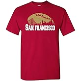 Xtreme Apparrel City Skyline Men's Shirt for Football Fans