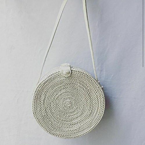 white bali bag round straw woven bag bohemian blogger fave women small bag