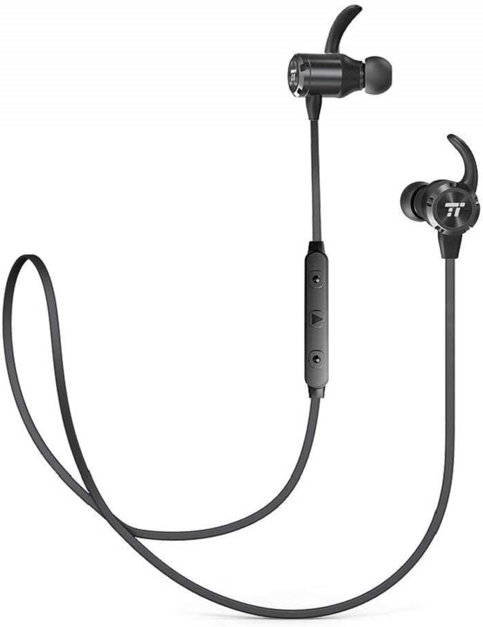 Bluetooth Headphones, TaoTronics Bluetooth Headset with Dual 40 mm Drivers, Lightweight Over Ear Headphones with Soft Protein Ear Pads, 22 Hour Playtime, Foldable, Wired & Wireless,Built-in Mic