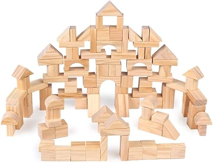 large wooden building blocks uk