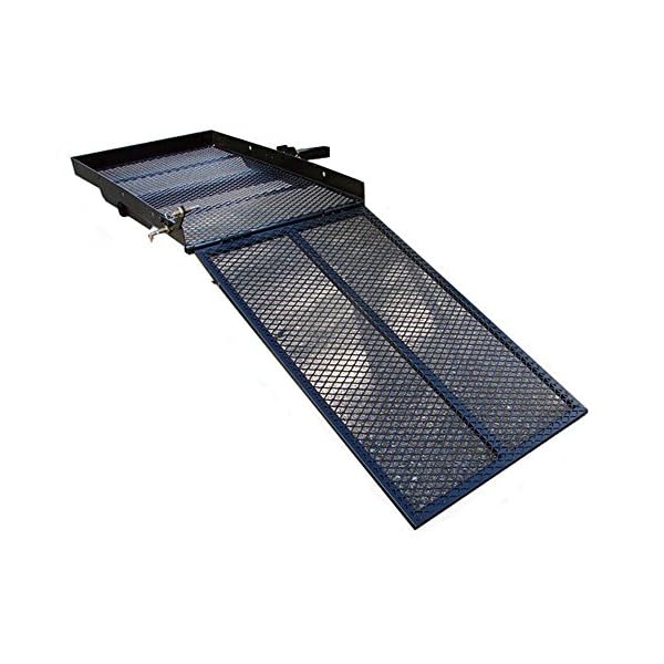 Economy Hitch Mounted Mobility Scooter Carrier Rack with Ramp