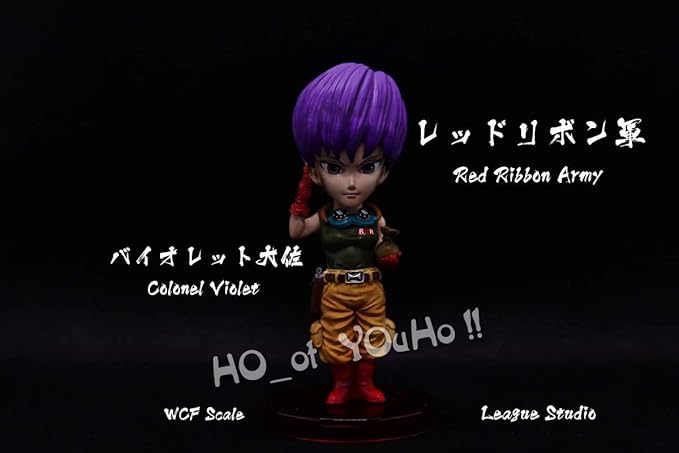Amazon 国内 Dragon Ball ドラゴンボール フィギュア レッドリボン軍 バイオレット大佐 League Studio Wcf Gk完成品 改造 一品物 フィギュア ドール 通販