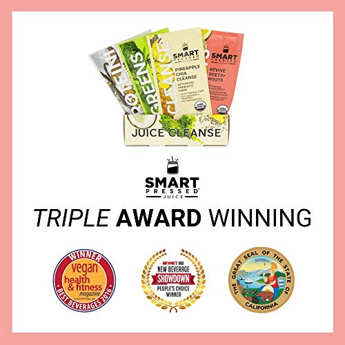 Smart Pressed Juice Revive Beets & Roots Healthy PreWorkout Substitute & Energy Boost with