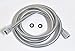 YODEL Shower Hose 96 Inches Extra Long Steel Handheld Shower head Hose with Solid Brass Connector,Chrome