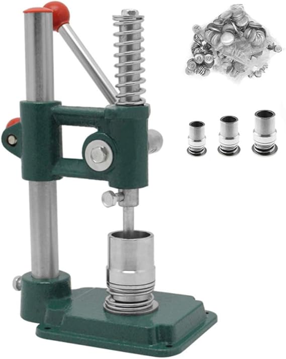 Soiiw Button Maker Handmade Fabric Covered Button Maker