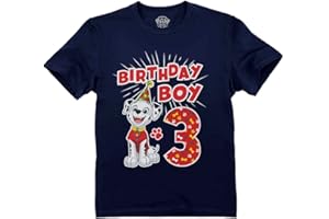 TSTARS 3rd Birthday Boy Shirt 3 Year Old Gift Paw Patrol Shirts for Toddler Kids Boys