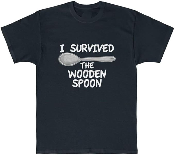 I Survived The Wooden Spoon T Shirt White Graphic tee In 11 Color