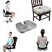 Seat Cushion Cool Shop Chair Seat Cushion Orthopedic Coccyx Cushion Seat Pillow for Back Pain Relief and Sciatica And Tailbone Pain Ideal for Office Chair grey