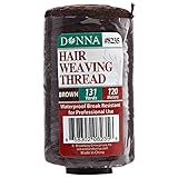 Donna Brown 131 Yard Hair Weaving Thread Brown