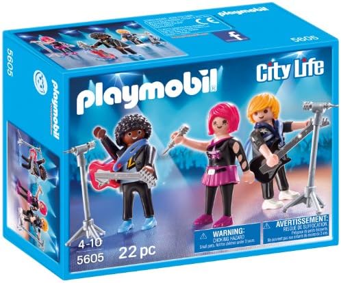 PLAYMOBIL Pop Stars Band: Amazon.sg 