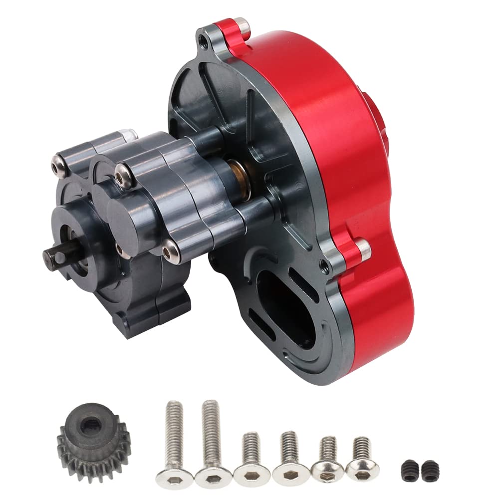 HSTHE Sea Metal RC Center Gear Box for AX10 SCX10 1/10 RC Crawler Car Bearing Parts Upgrade Accessories