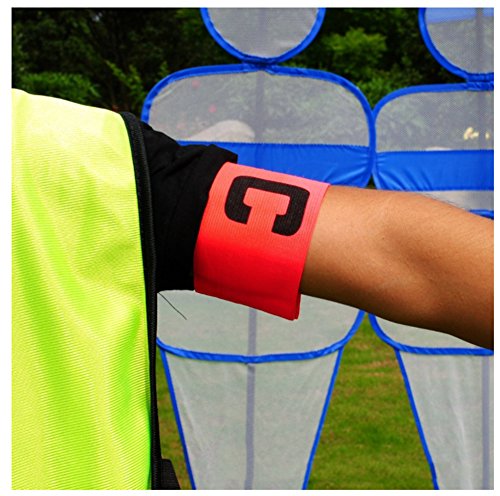 Ancefine Elastic Adult Youth Soccer Captain Armband,6-Pack (Pink) - Thumbnail 6