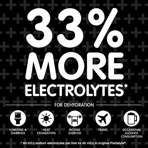 Pedialyte AdvancedCare Plus Electrolyte Drink, 1 Liter, 4 Count, with 33% More electrolytes & Has Preactiv Prebiotics, Kiwi Berry Mist