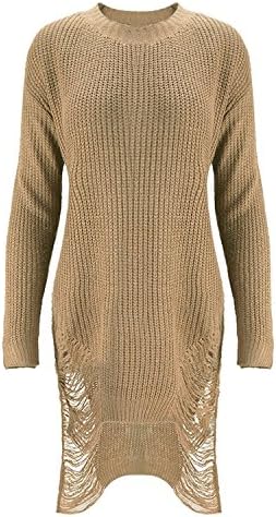 torn sweater dress