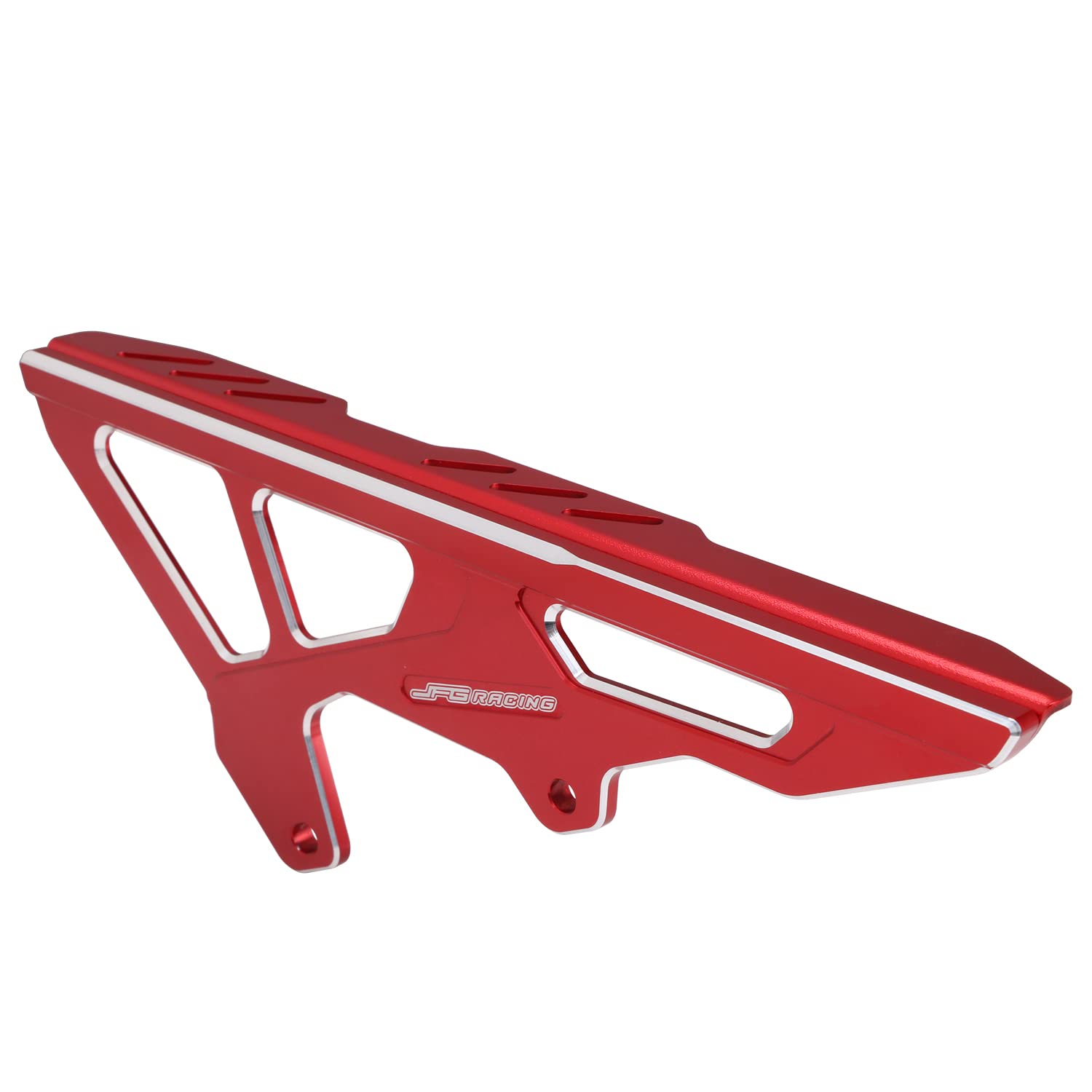 JFG RACING Dirt Bike Chain Guard Cover,Motorcycle Sprocket Guard Cover Chain Protection Cover CNC for Sur Ron Light Bee S/X Segway X260/X160 Electric Bike-Red