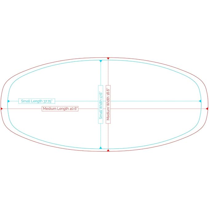  Db Skimboards Flex Streamline Skimboard Red