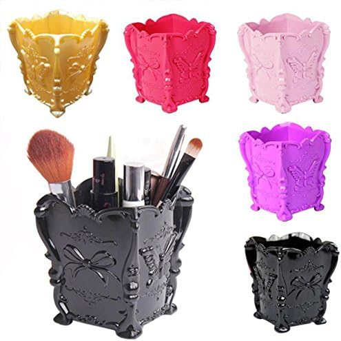LARARHEE-Acrylic Makeup Cosmetic Storage Box Case Holder Brush Pen Organizer Decorative
