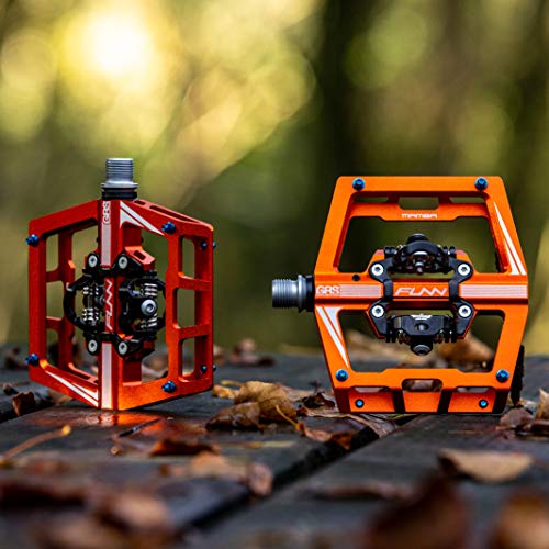 Funn Mamba Mountain Bike Clipless Pedal Set Double Side Clip Wide